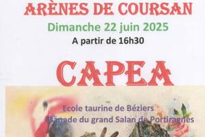 Capéa aux arènes de Coursan