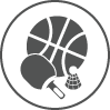 Salles spécialisées (Basketball, Handball, Gym...)