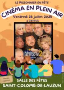 Cinéma en plein air - Maison de retraite 2